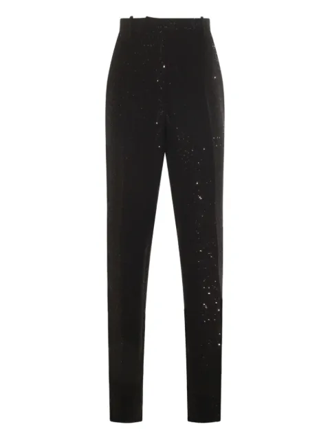 TOM FORD sequin-embellished trousers Black PAW673FAX1629LB999