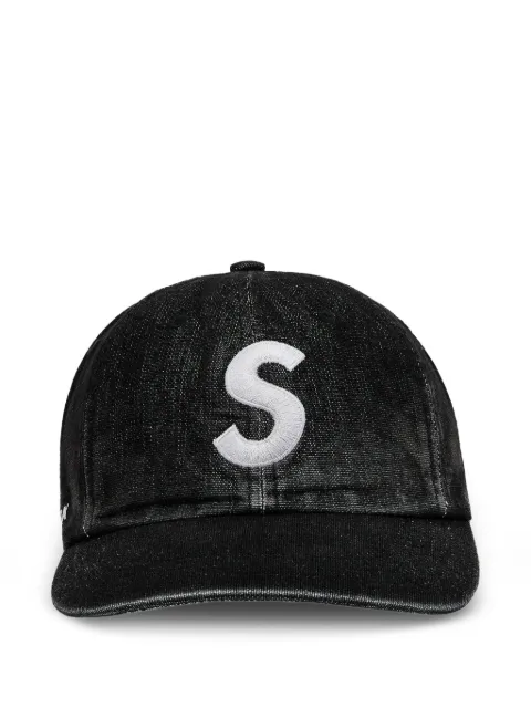 Supreme cordura denim S logo cap Black SU25641