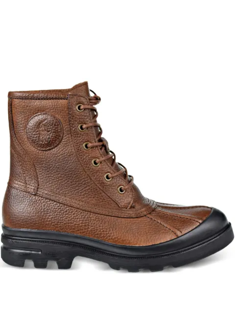 Polo Ralph Lauren leather lace-up boots Brown 812729120002