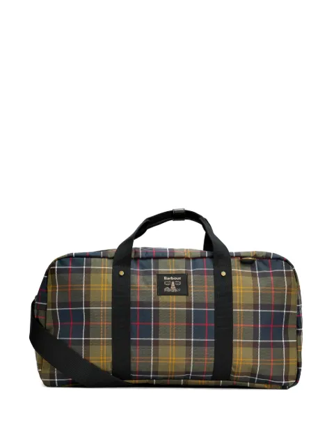 Barbour Torridon Tartan luggage bag Green UBA0531