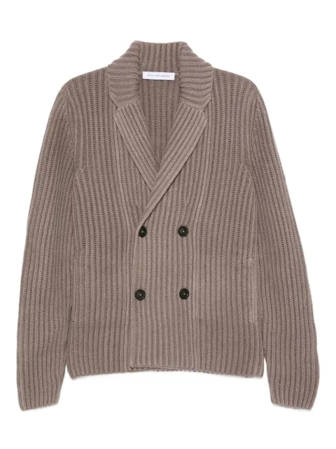 Iris Von Arnim ribbed double-breasted cashmere cardigan Neutrals 2580040101
