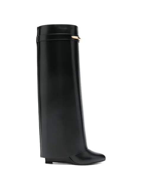 Givenchy shark pinch high boots Black BE703XE1J7