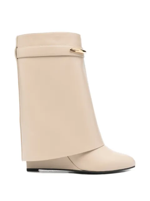 Givenchy shark pinch heel ankle boots Neutrals BE605LE1J7