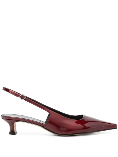 Aeyde 35mm Catrina slingback pumps Red A11PUCATSS35KT223