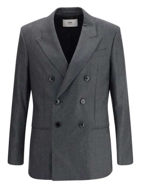 AMI Paris wool blazer Grey HBV006WV0023