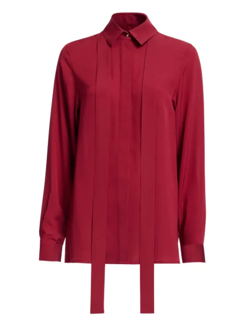 Elie Saab silk shirt Red SH000NP25SI001