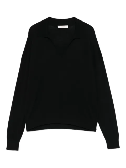 Incotex polo-neck t-shirt Black 850183ZM696