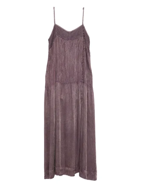 Mes Demoiselles V-neck maxi dress Purple SALLY