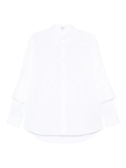 LOEWE long-sleeved cotton shirt White S540Y05XC9