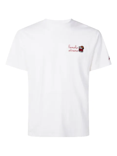 MC2 Saint Barth embroidered-design t-shirt White ARN000103265I