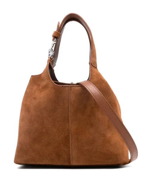 Coccinelle clasp-fastening mini bag Brown E1THE580101N64