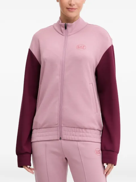 Ea7 Emporio Armani Tennis Pro zip-up logo tracksuit Pink 7W000562AF16251
