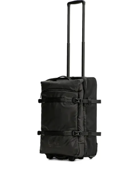 Ea7 Emporio Armani logo-detail top-handle luggage Black 7X000296AF18386