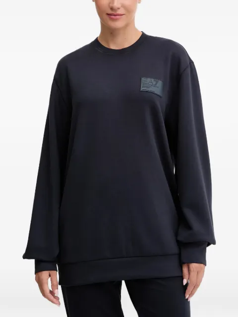Ea7 Emporio Armani long-sleeve crew-neck sweatshirt Blue 7X000129AF13790