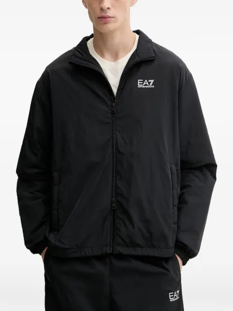Ea7 Emporio Armani Core Identity zip-up logo tracksuit Black 7M000954AF13190