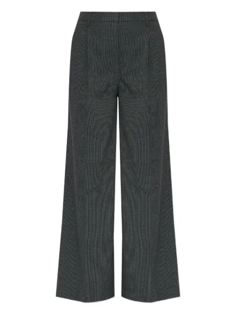 MUNTHE houndstooth trousers Grey 253142525309