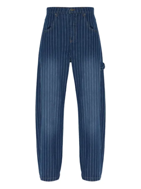 MUNTHE pinstripe utility trousers Blue 253144625316