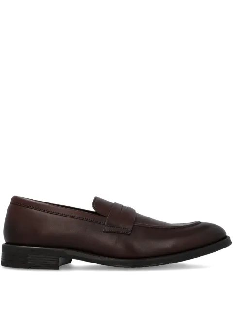 PS Paul Smith penny-strap leather loafers Brown M2SPCE02PCLF
