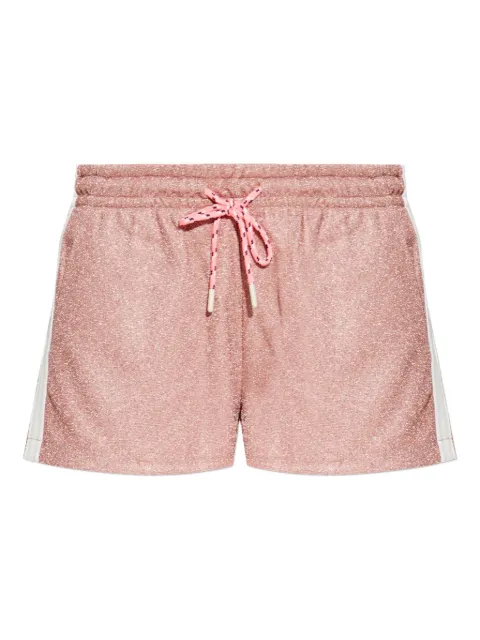 The Upside drawstring side-stripe shorts Pink USW325003