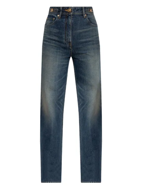 Versace plaque-detailed jeans Blue 10222701A16448