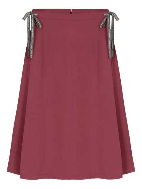 Colmar ribbon tie midi skirt Red 73062ZW