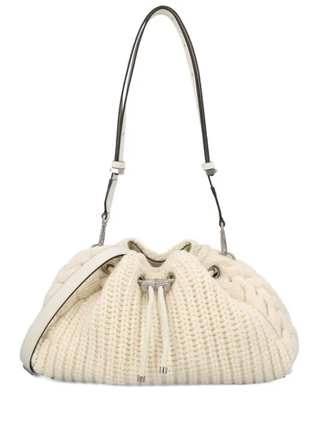 Jimmy Choo medium Cinch shoulder bag Neutrals BONBONBCKTEWZMA