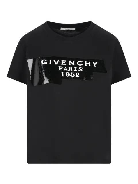Givenchy logo-print cotton T-shirt Black BW70FJP78U