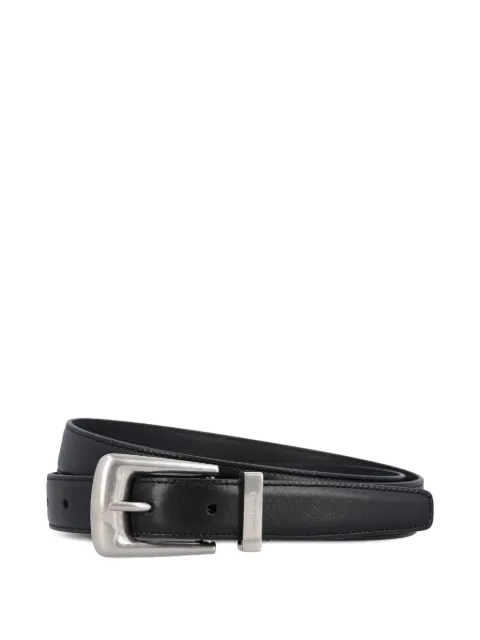 Saint Laurent Folk buckled belt Black 839769AAEJE