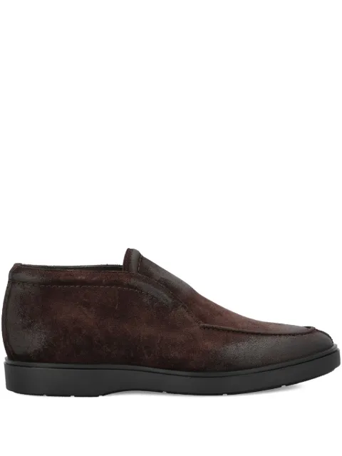 Tagliatore suede loafers Brown STOKEAIORI25OT1348