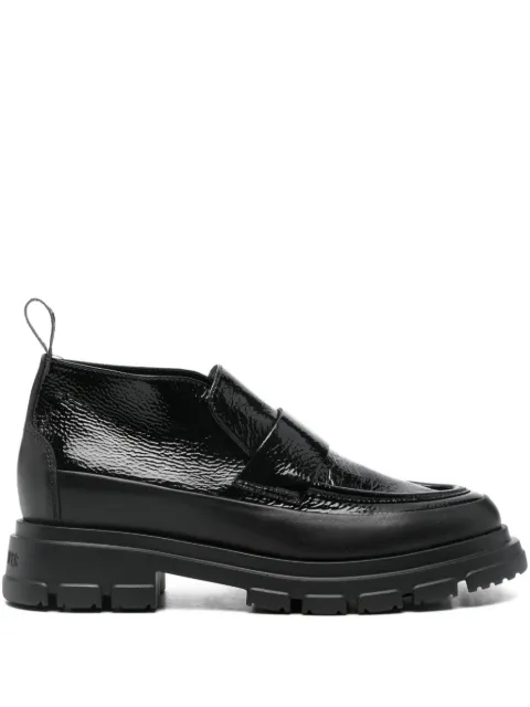 Candice Cooper leather loafers Black 201713903