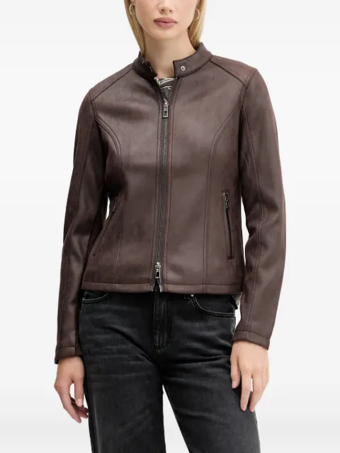 Desigual zip-fastening jacket Brown 25WWEW43