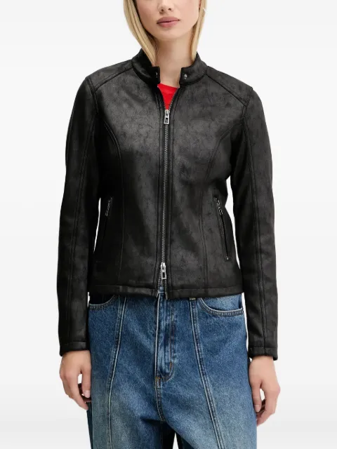 Desigual zip-fastening jacket Black 25WWEW43
