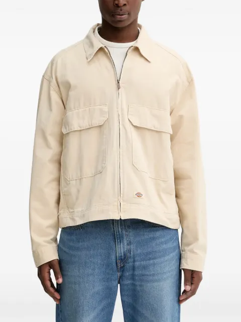 DICKIES Fort Smith zip-up pocket overshirt Neutrals DK0A87OE