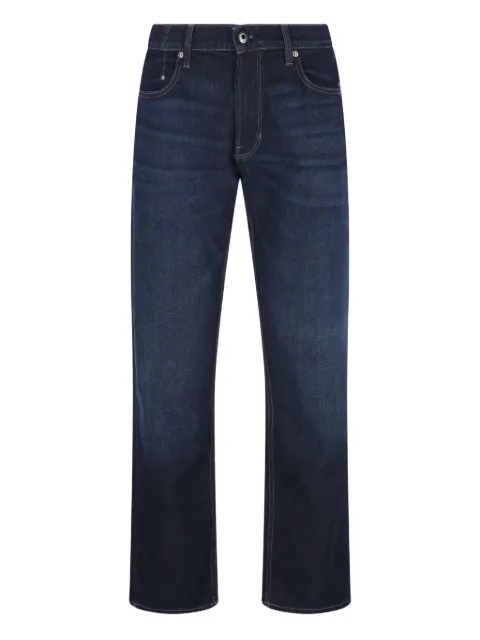 G-Star RAW logo-patch straight-leg jeans Blue D23692C052G843