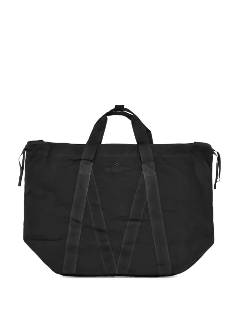 Massimo Osti Studio drawstring top-handle messenger bag Black 19MMAC021A110305G999