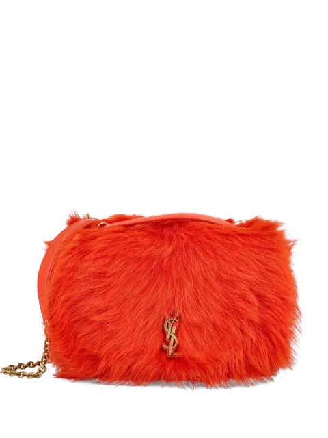 Saint Laurent small Kate reversible shoulder bag Orange 838237HAAMN