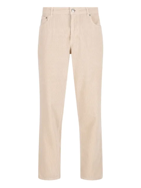 Brunello Cucinelli corduroy five-pocket trousers Neutrals M280UF1010C6024