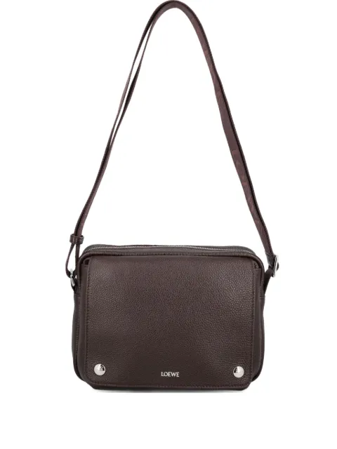 LOEWE leather shoulder bag Brown BANBA73X04