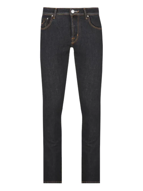 Jacob Cohën five-pocket contrast-stitch jeans Blue QM004055S4286R2500D