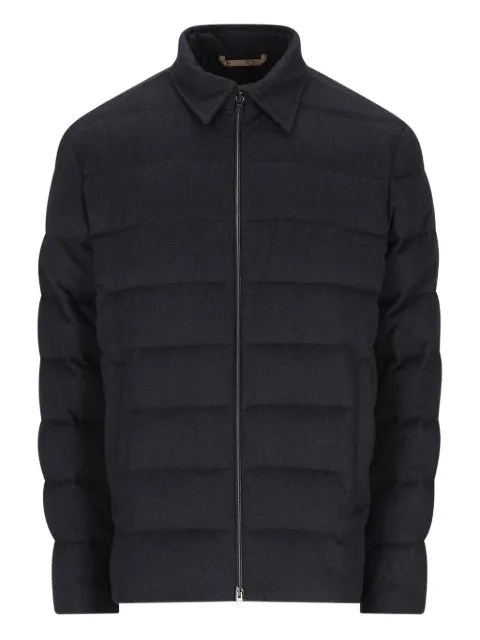 Herno polo-collar padded jacket Blue PI001261U380879200