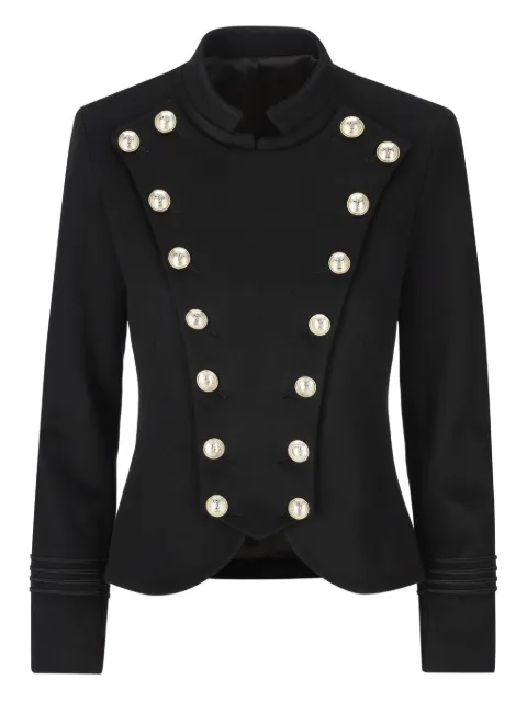 IL TABARRO buttoned fitted jacket Black TGD0006614059