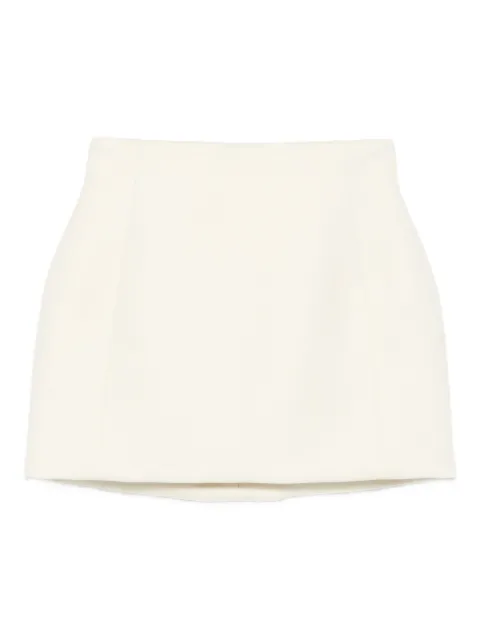WARDROBE.NYC sculpted mini skirt White W3008R18WO