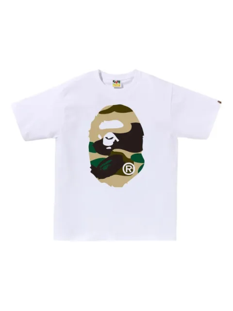 A BATHING APE® 1st Camo graphic T-shirt White 001TEL301015M