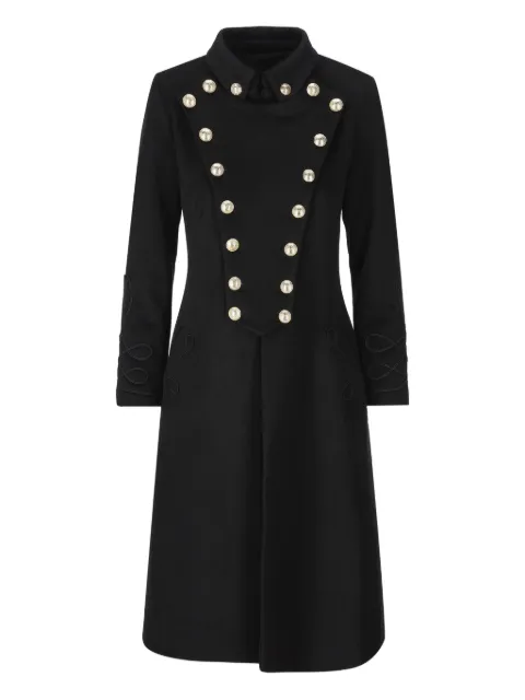 IL TABARRO double-breasted coat Black TGD0004614059