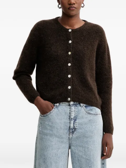 American Vintage Vitow buttoned cardigan Brown VITO19E