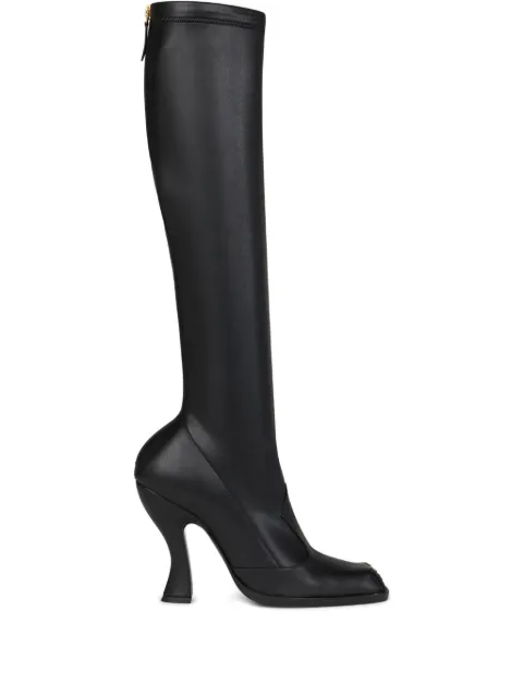 ETRO 105mm high sculpted-heel studded boots Black WS4A0017AT270