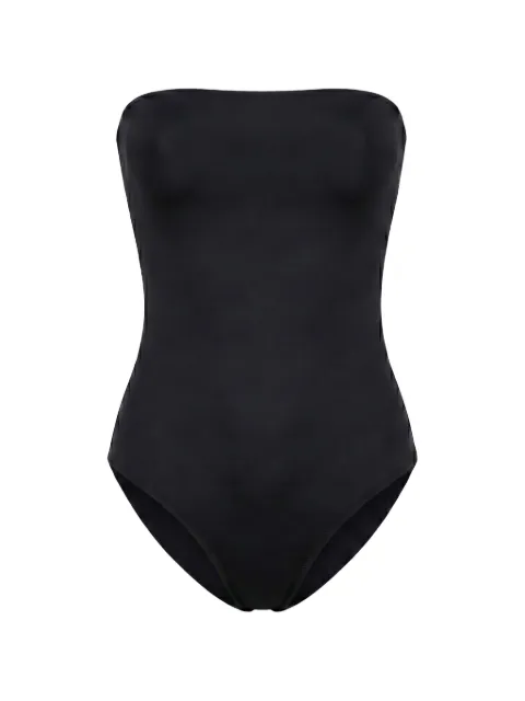 Anjuna Paola bow-detail swimsuit Black PAOLA