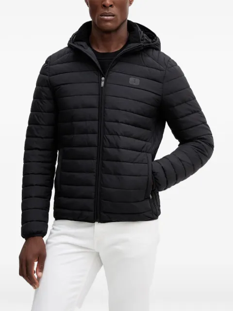 Trussardi hooded quilted jacket Black F004M000009N