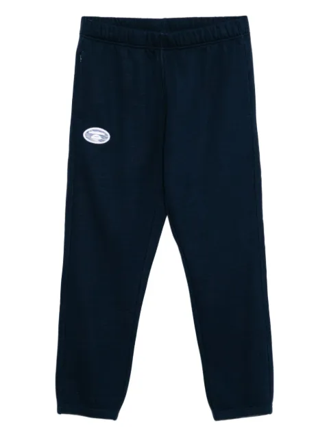 AAPE BY *A BATHING APE® logo-embroidered track pants Blue APTC646XXP