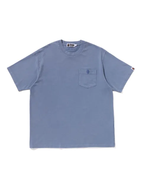 A BATHING APE® pocket-detail cotton T-shirt Blue 0ZXTEM304091P